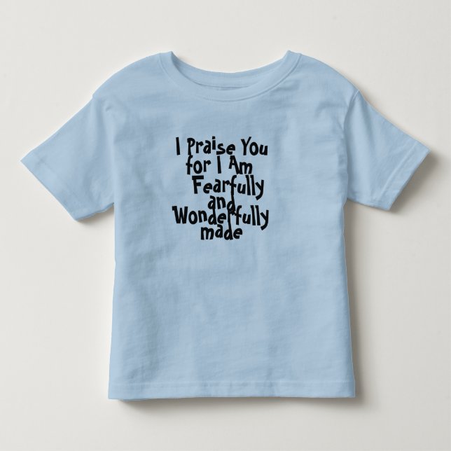 Faith Walk Kleinkind T-shirt (Vorderseite)