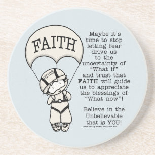 Faith Will Guide Getränkeuntersetzer