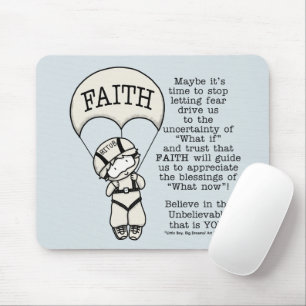 Faith Will Guide Mousepad