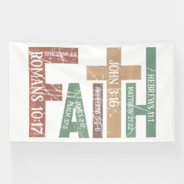 Faith Woven in Scripture Banner