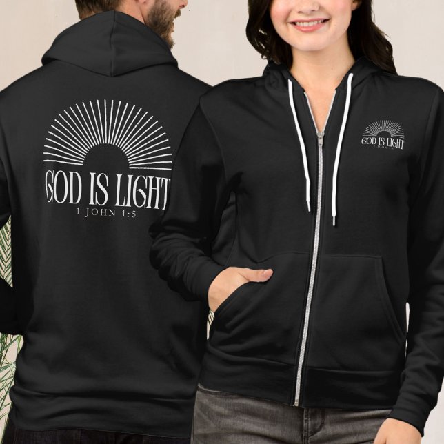 Faith Zip Up Sweatshirt, Bible Verse Jacket Hoodie (Von Creator hochgeladen)