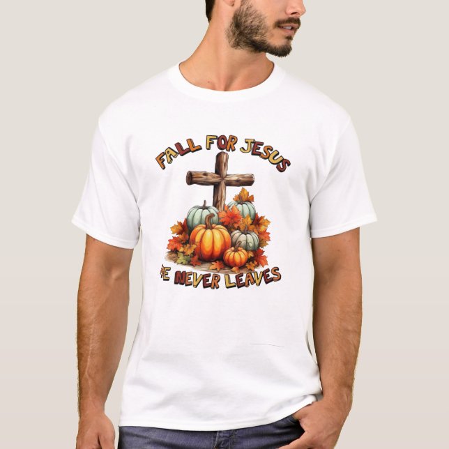 Faithful Cross: Inspiration Jesus T - Shirt" T-Shirt (Vorderseite)