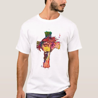 Faithful Cross: Inspiration Jesus T - Shirt" T-Shirt