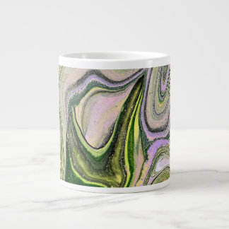 Faithly Your 1 Free Form Green Abstrakte Tasse