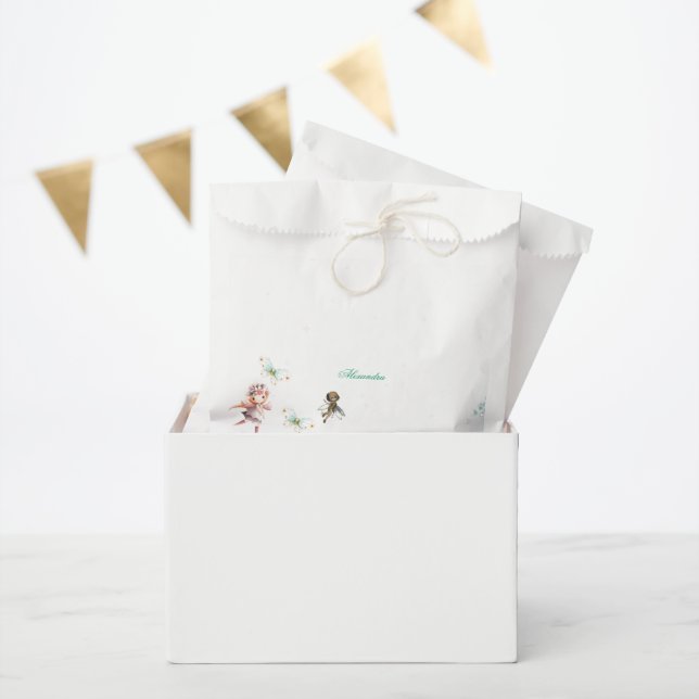 Faiys und Fantasy Garden Gefallen Tasche Geschenktütchen (Party)