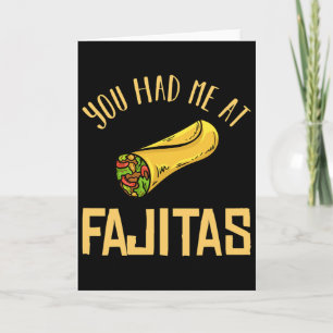 Fajita-Hähnchen-Geschenk-Rezept-Gewürz  Karte