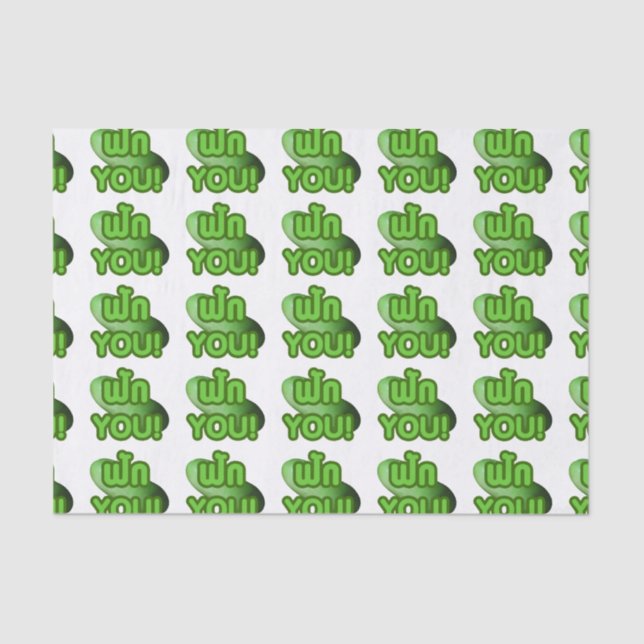 FAK DICH! ... Grüner Squash (Winter Melon) Seidenpapier (Vorderseite)