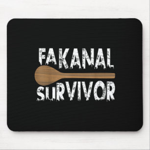 Fak Survivor - Lustiges Ungarisches Holzsohn-Erbe Mousepad