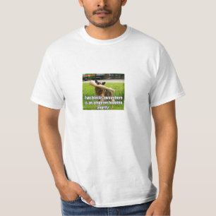 Fake-Bein-Hund T-Shirt