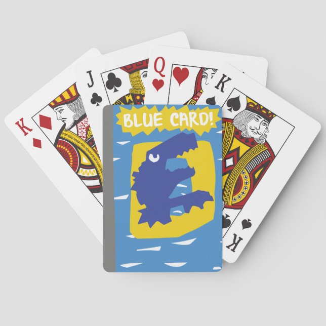 (Fake) Blue Card! Spielkarten (Rückseite)