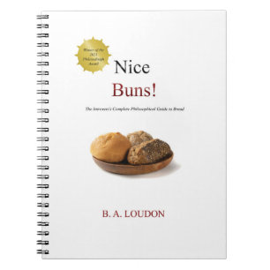 Fake Book Gag Geschenk Brot Notebook Notizblock