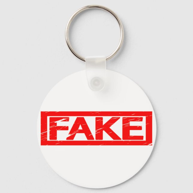 Fake Briefmarke Schlüsselanhänger (Vorderseite)