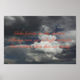 Fake Friends Poster