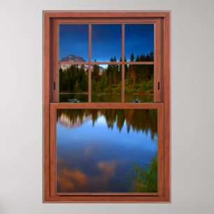 Fake für Bergseen Poster