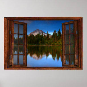 Fake für Bergseen Poster