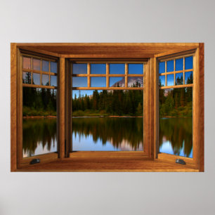 Fake für Bergseen Poster