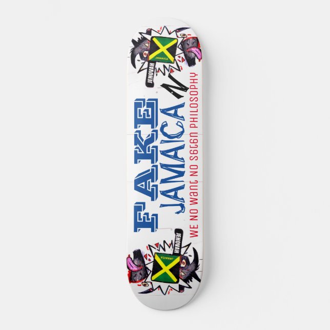FAKE JAMAICA / KILLGOAT Skateboard (Vorderseite)