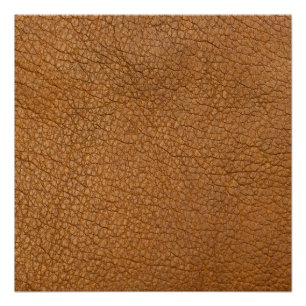 Fake-Leder-Look Poster