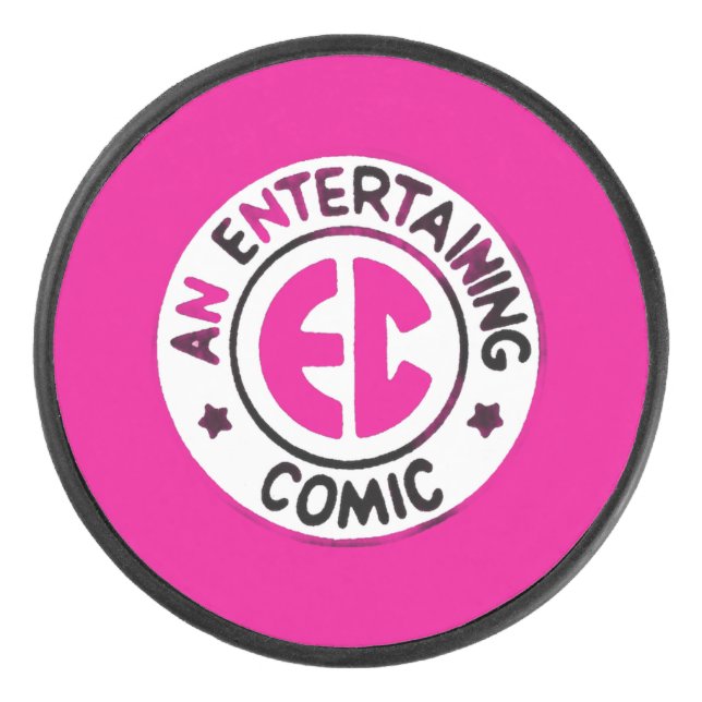 Fake-Logo Eishockey Puck (Vorderseite)