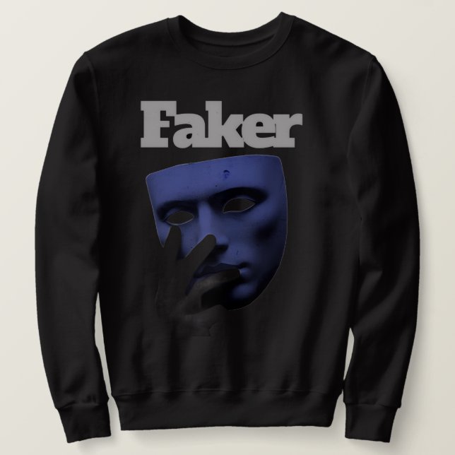 fake mask sweatshirt (Design vorne)