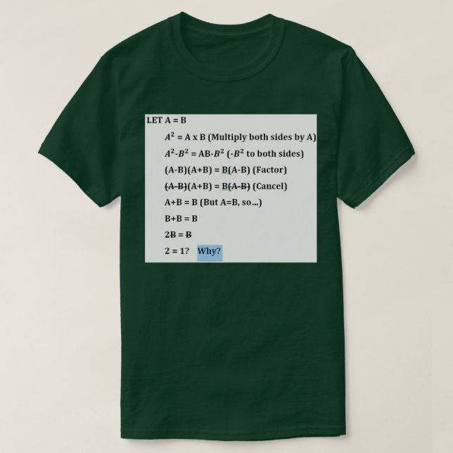 Fake-Match-Nachweis T-Shirt (Design vorne)