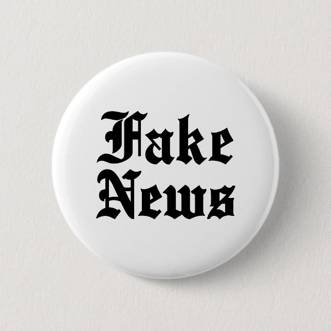 Fake Nachrichten Button (Vorderseite)