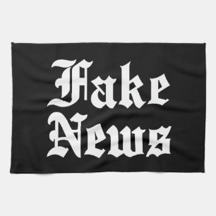 Fake-Nachrichten Geschirrtuch