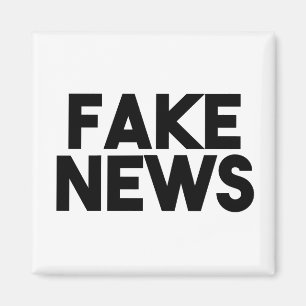 Fake-Nachrichten-moderne Posten-Wahrheit Magnet