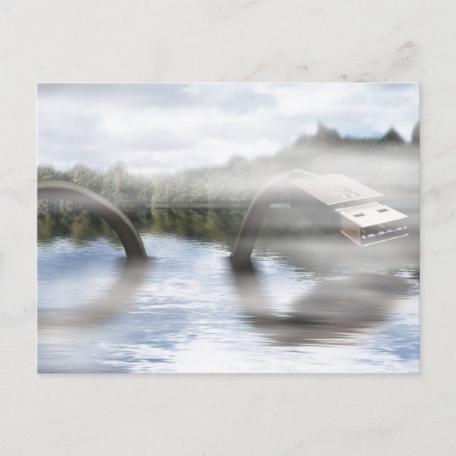 Fake Ness Postkarte (Vorderseite)