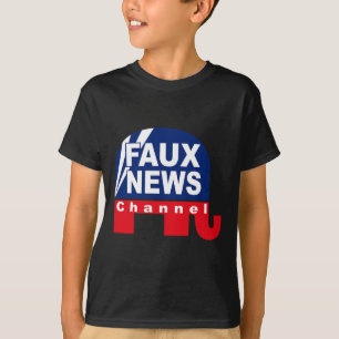 Fake News - Imitate News Anti Trump T-Shirt