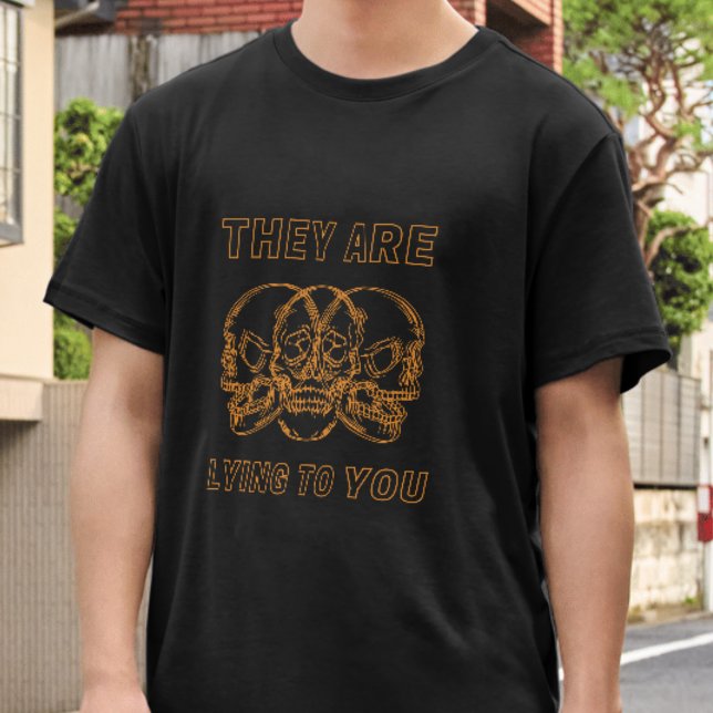 Fake News Media Anti War T-Shirt (Von Creator hochgeladen)