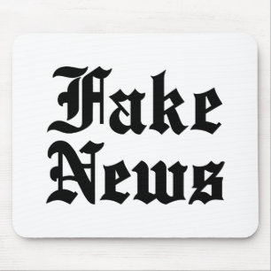 Fake News Mousepad