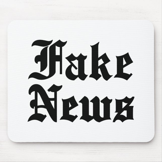 Fake News Mousepad (Vorne)