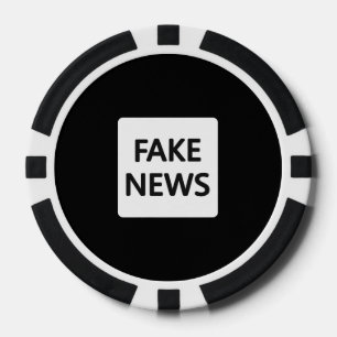 FAKE NEWS POKER CHIPS