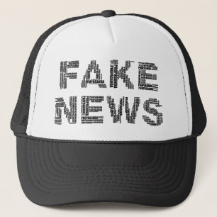 Fake News Propaganda Word Art Statement Truckerkappe