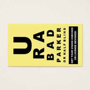 Fake Parking Ticket Sonnige Verletzung