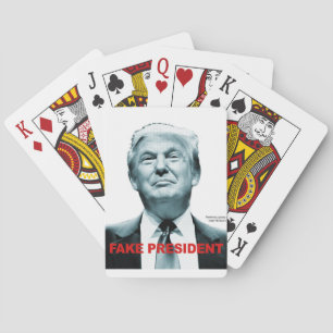 Fake Präsident (Trump) Spielkarten