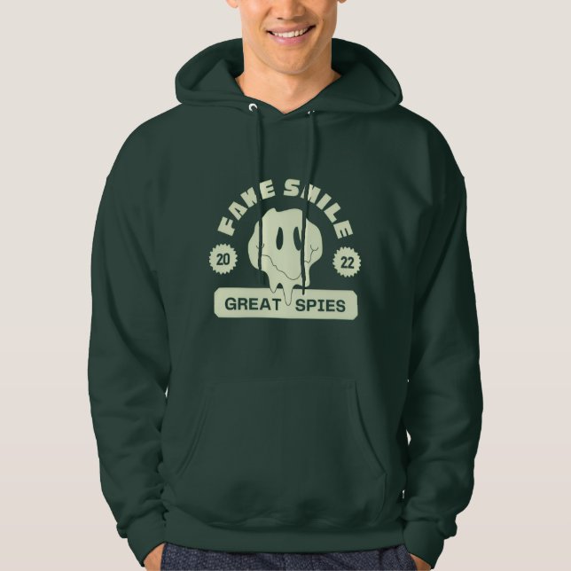 fake smile great spies Hoodie (Vorderseite)