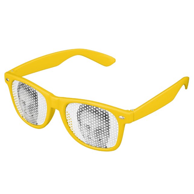 Fake Tommo Vision Partybrille (Schrägansicht)