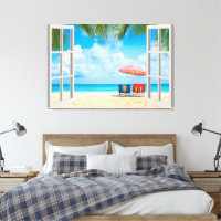 Fake-Zuhause-Office für das Beach View
