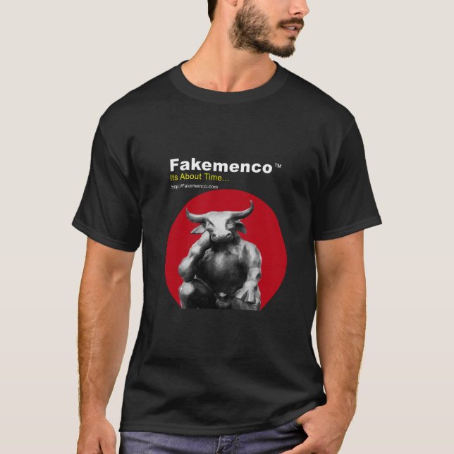 Fakemenco Entwurf 2 T-Shirt (Vorderseite)