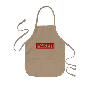 Faker Briefmarke Kinderschürze