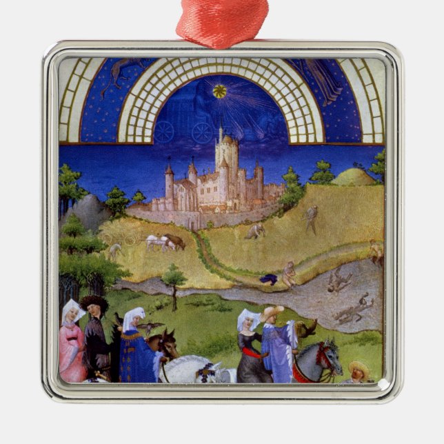 Faksimile des Augusts: Feilbieten Ornament Aus Metall (Vorne)