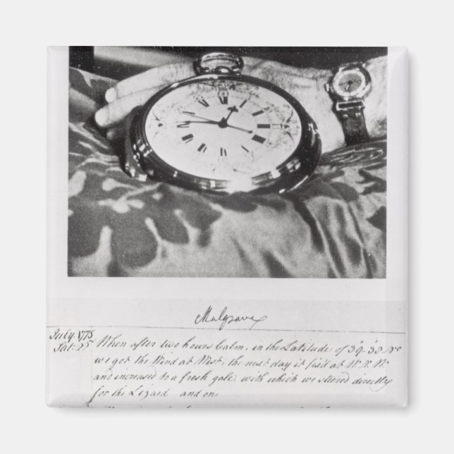 Faksimile des Pocket Chronometers Magnet (Vorne)