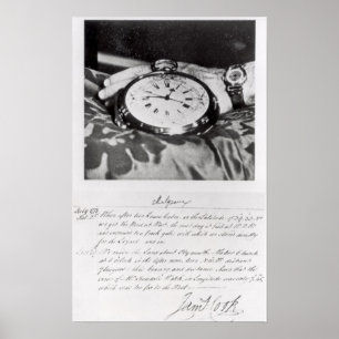 Faksimile des Pocket Chronometers Poster