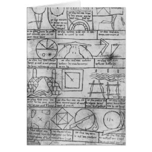 Faksimilekopie der geometrischen Zahlen