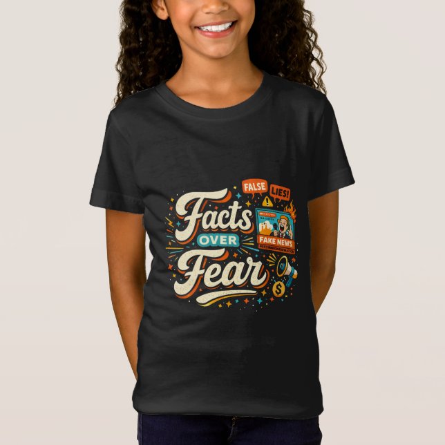 Fakten statt Angst T-Shirt (Vorderseite)