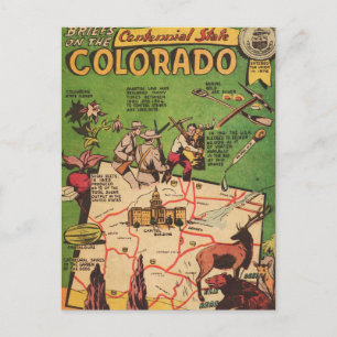 Fakten über Colorado Postkarte