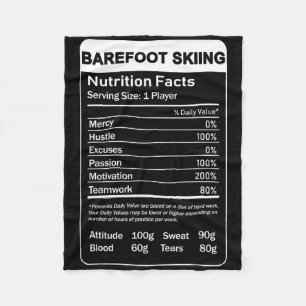 Fakten zum Neufliegen von Skiing Nutrition Fleecedecke