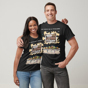 Faktenprüfer Absurde Wortspiel-Humor Dunkles T-S T-Shirt